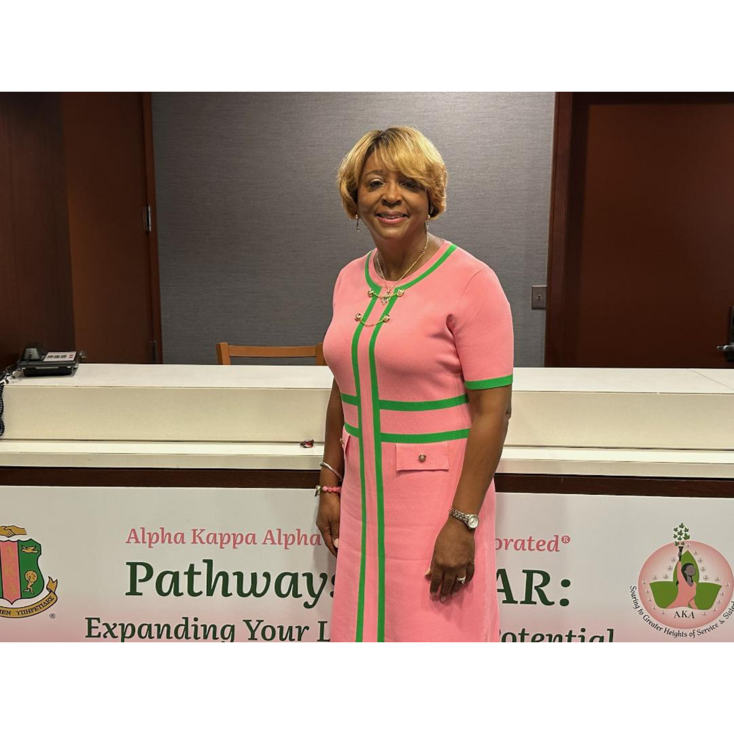 Pink & Green | New Knit Dress