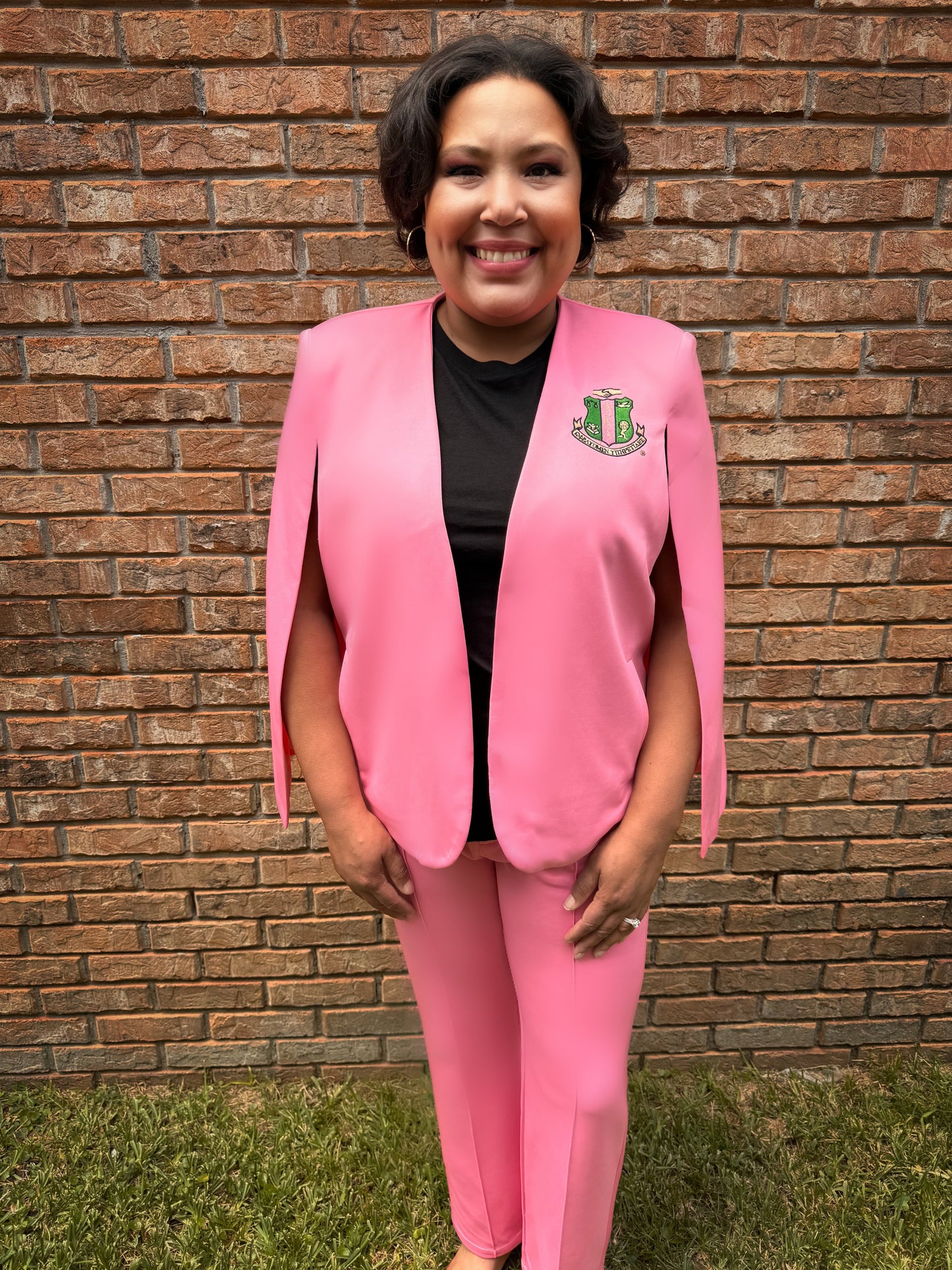 PRE-ORDER | Pink Cape Blazer