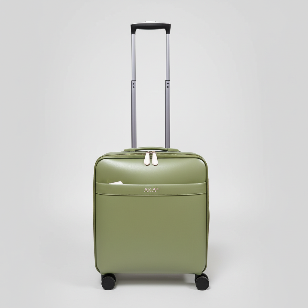 PRE-ORDER | AKA SAR Carry-On Roller Bag – Olive Luxe Edition