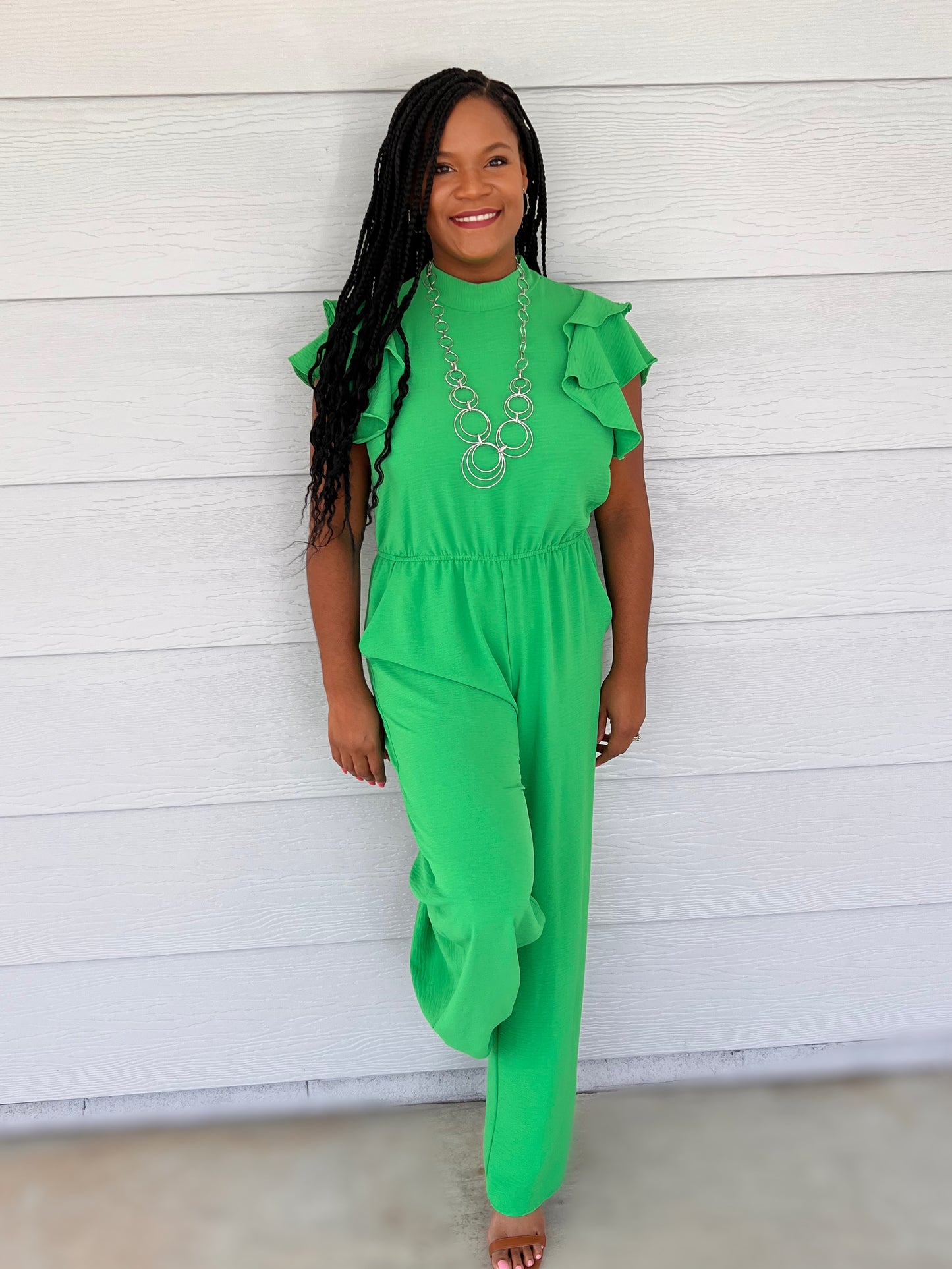 Green Jumpsuit