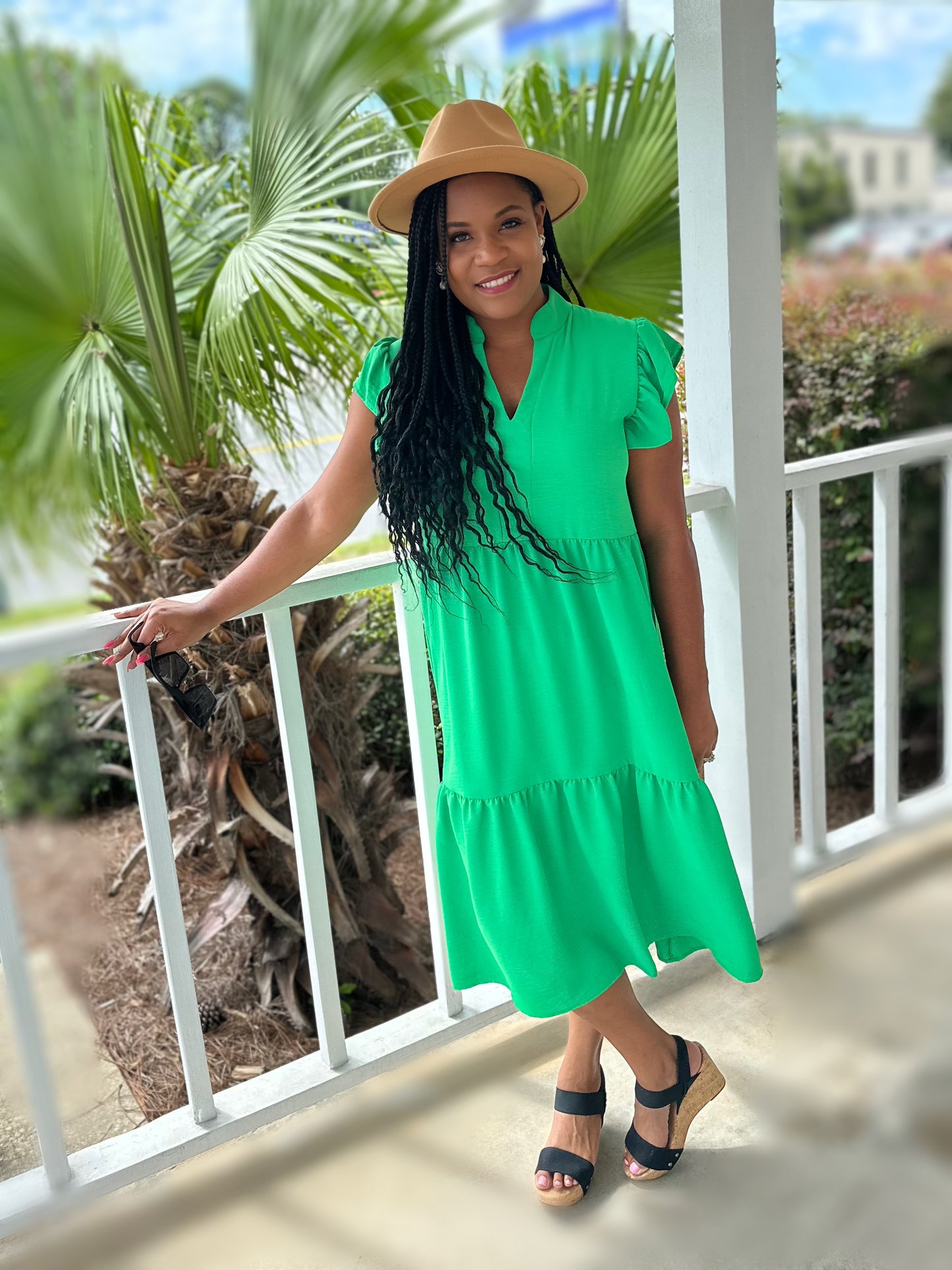 Kelly Green Opal Dress