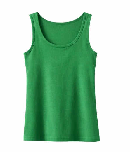 Green Knit Tank