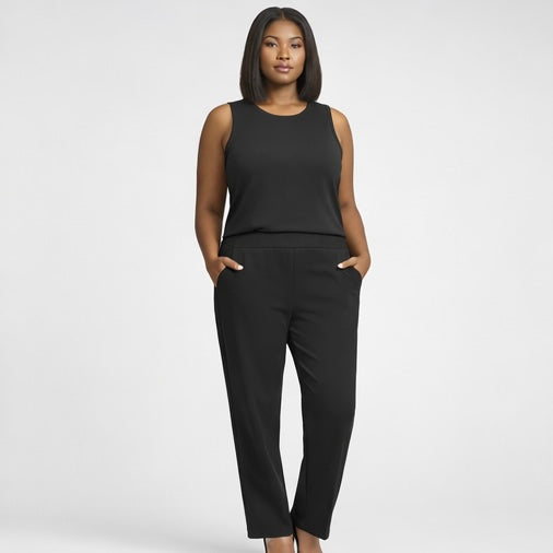 Black Knit Pants
