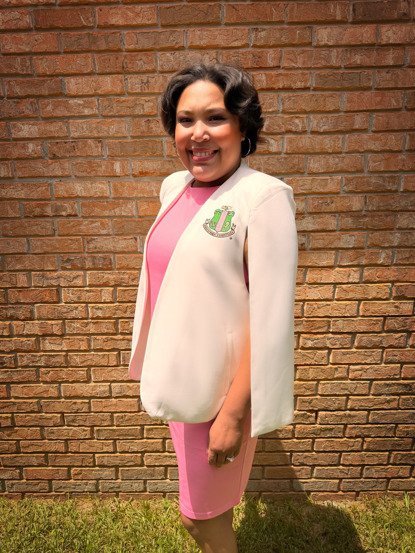 PRE-ORDER | White Cape Blazer