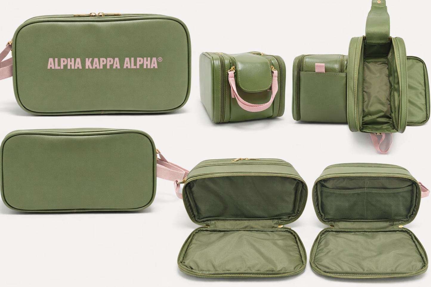 Toiletry Bag – Olive Luxe Edition