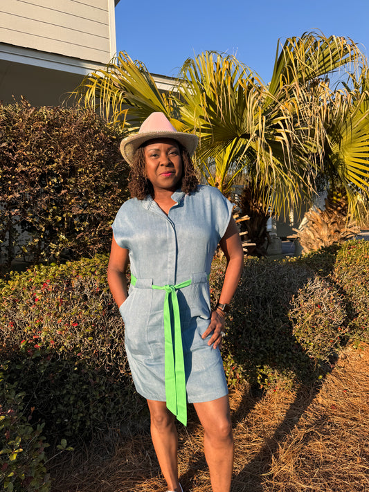 Denim AKA Tie Dress