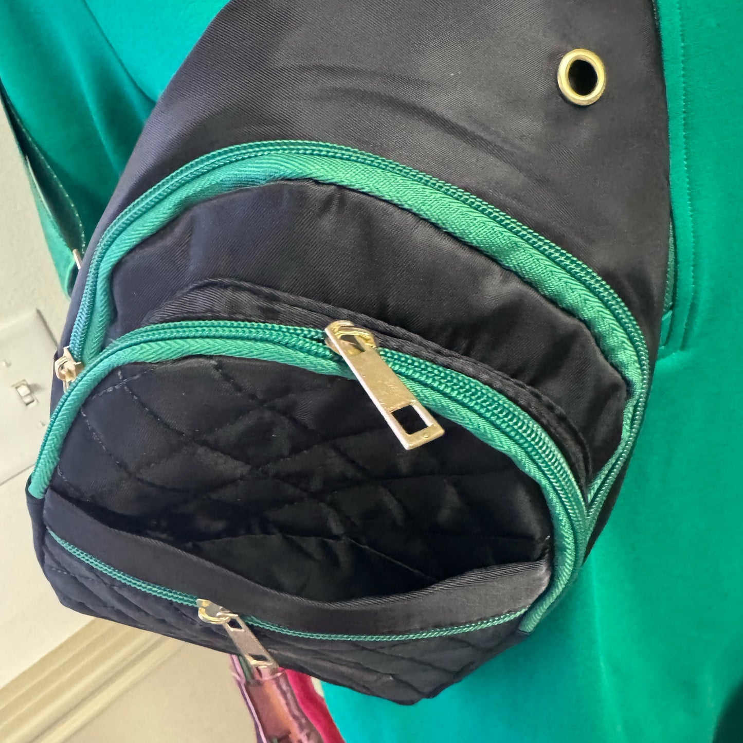 AKA Black Crossbody Bag