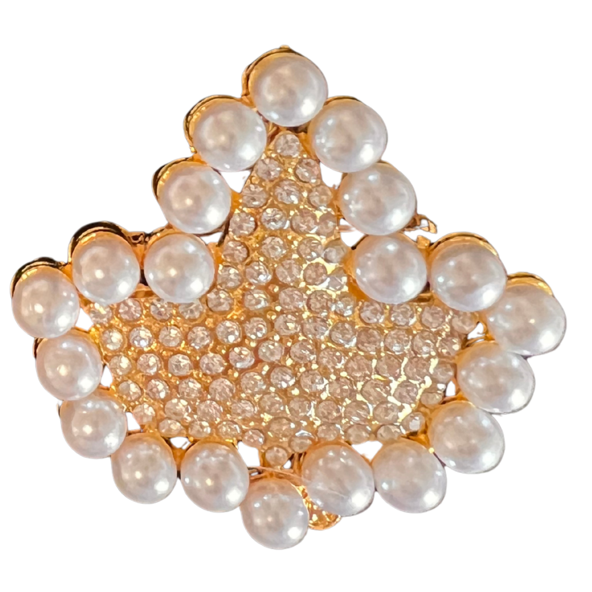 AKA | Ivy Pearl Rhinestone Brooch