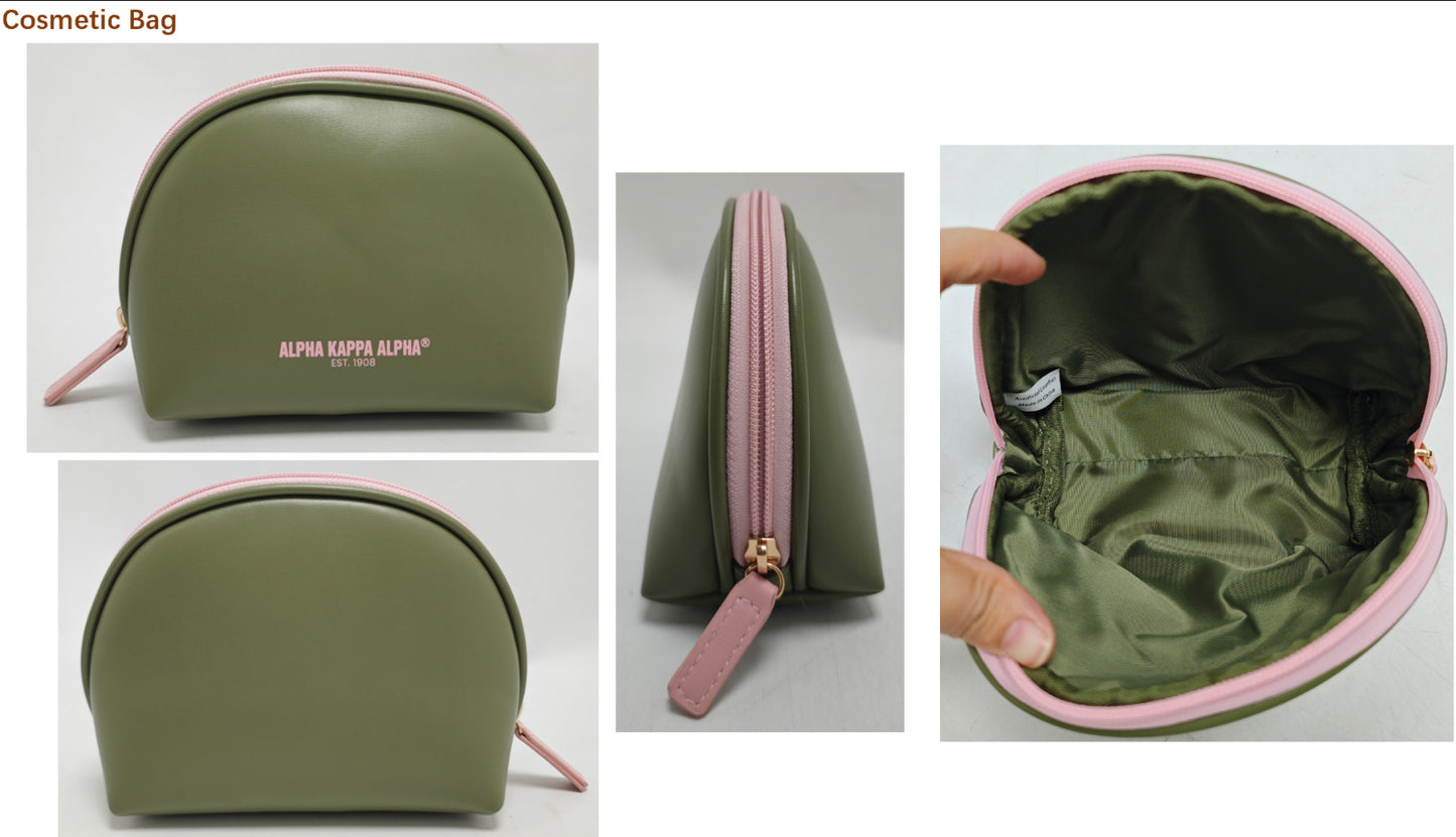 AKA Cosmetic Bag – Olive Luxe Edition