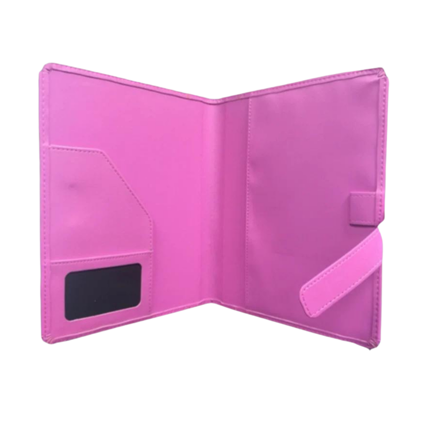 Classy Pink Vinyl Folio