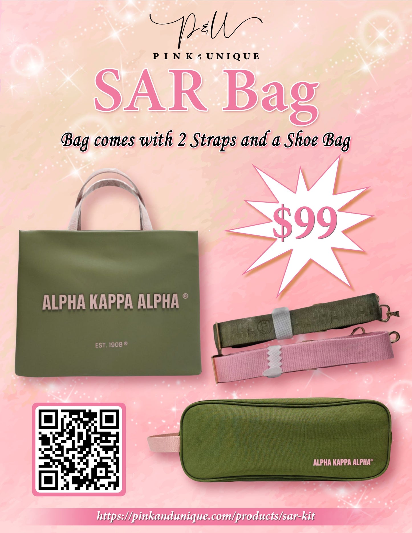 SAR Bag – Travel Pretty Edition 💖