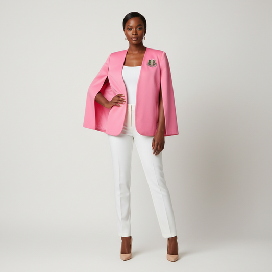 PRE-ORDER | Pink Cape Blazer
