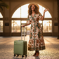 PRE-ORDER | AKA Carry-On Roller Bag – Olive Luxe Edition
