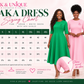 White Dress with AKA Shield