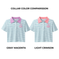 AKA | Striped Polo Shirt