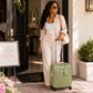 PRE-ORDER | AKA Carry-On Roller Bag – Olive Luxe Edition