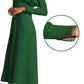 Green Batwing Dress