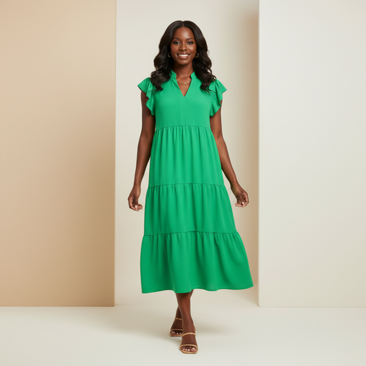 Kelly Green Opal Dress