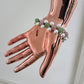 Pink, Green and Pearl Bracelet