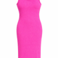 Pink Knit Tank Dress