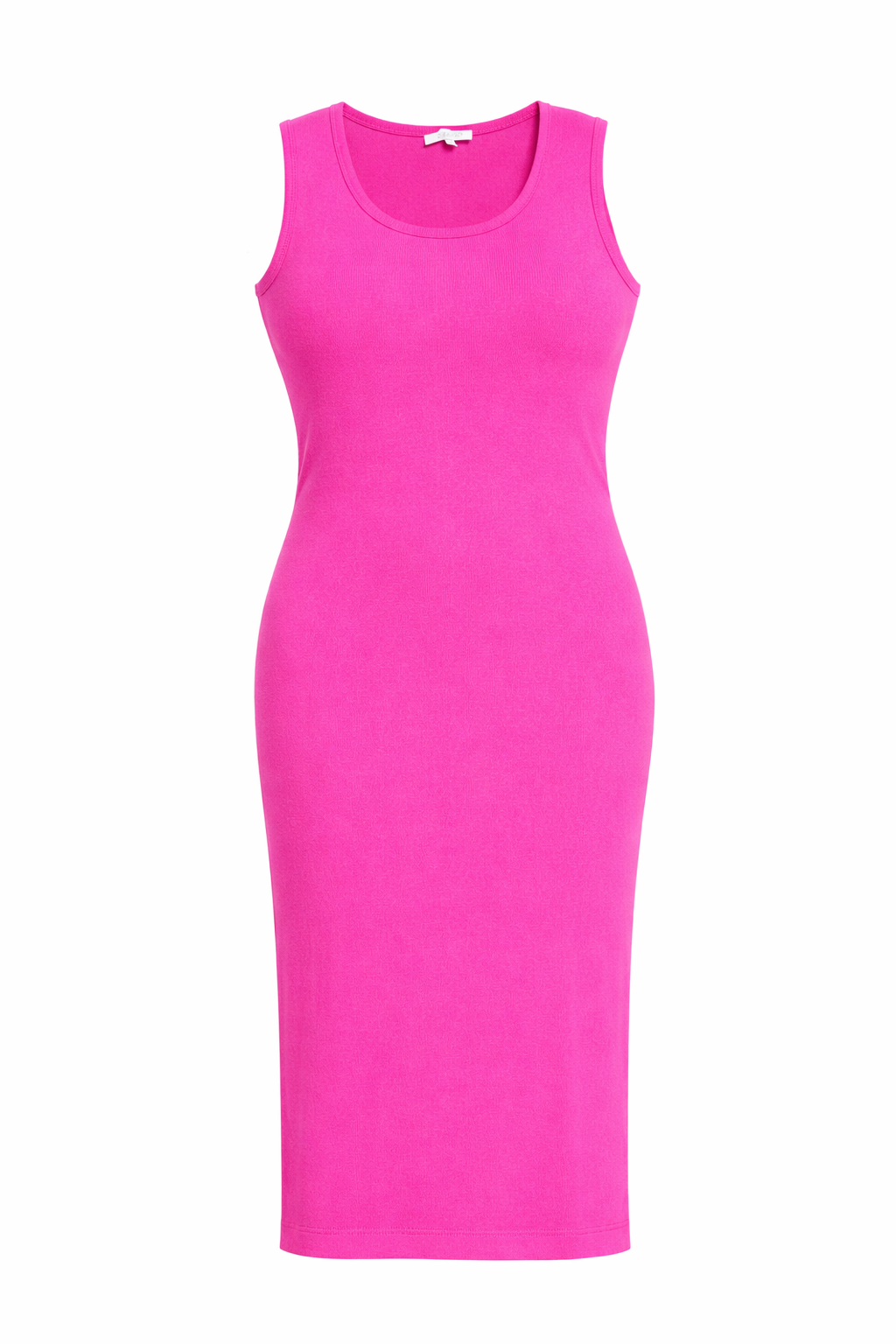 Pink Knit Tank Dress