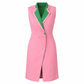 Reversible Pink and Green Dress