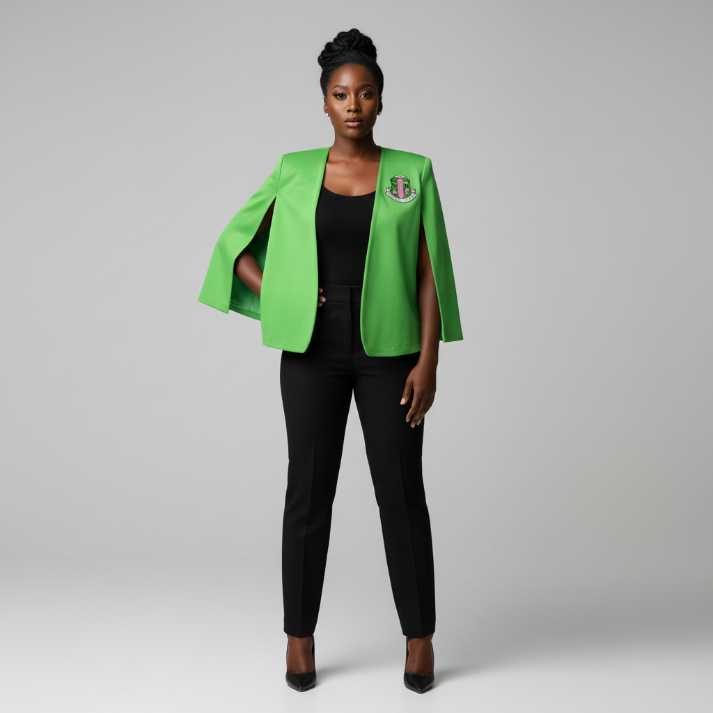 PRE-ORDER | Green Cape Blazer