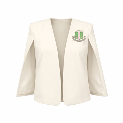 PRE-ORDER | White Cape Blazer