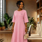 Pink Dress with AKA Shield