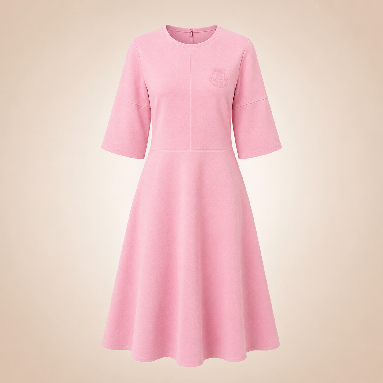 Pink Dress with AKA Shield