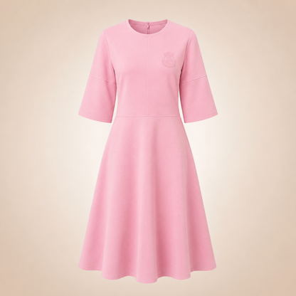 Pink Dress with AKA Shield