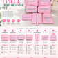 Alpha Kappa Alpha® 7-Piece Travel Organizer Set