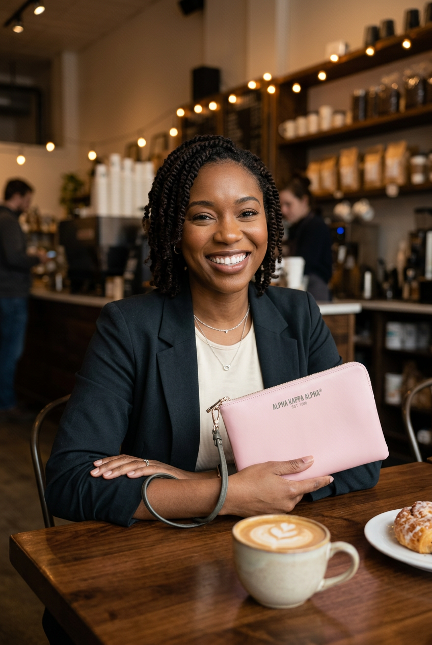AKA Blush Wristlet Bag – Olive Luxe Edition