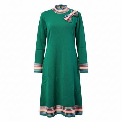 Green Rainbow Dress