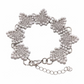 AKA | Pearl Rhinestone Ivy Crest Bracelet