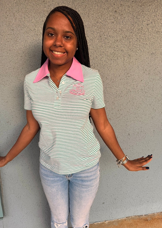 Striped Polo Shirt
