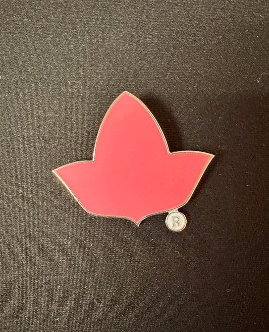 Pink Ivy Lapel Pin