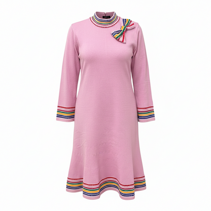 Pink Rainbow Dress