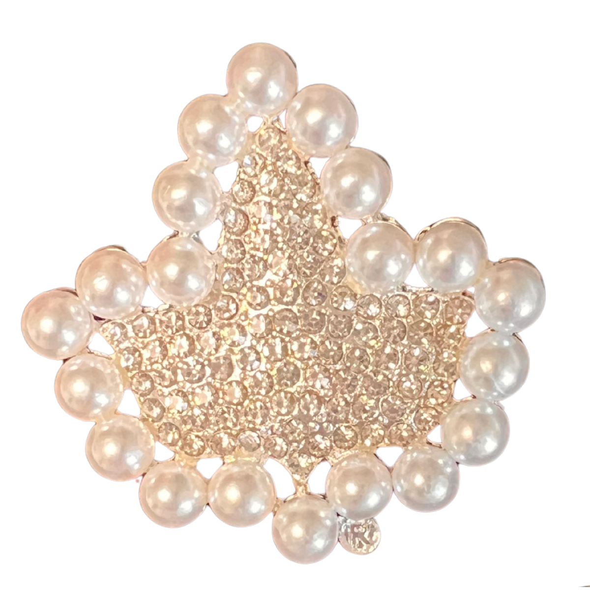 AKA | Ivy Pearl Rhinestone Brooch