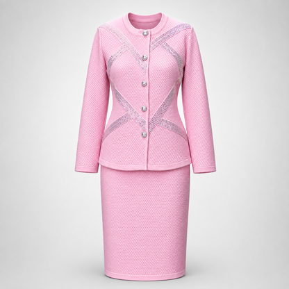 Pretty in Pink Radiance Skirt Suit