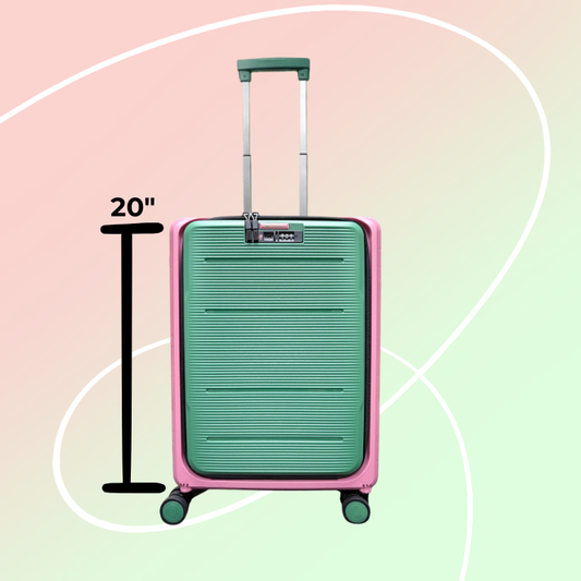PRE-ORDER | 20" Pretty on Wheels Roller Bag