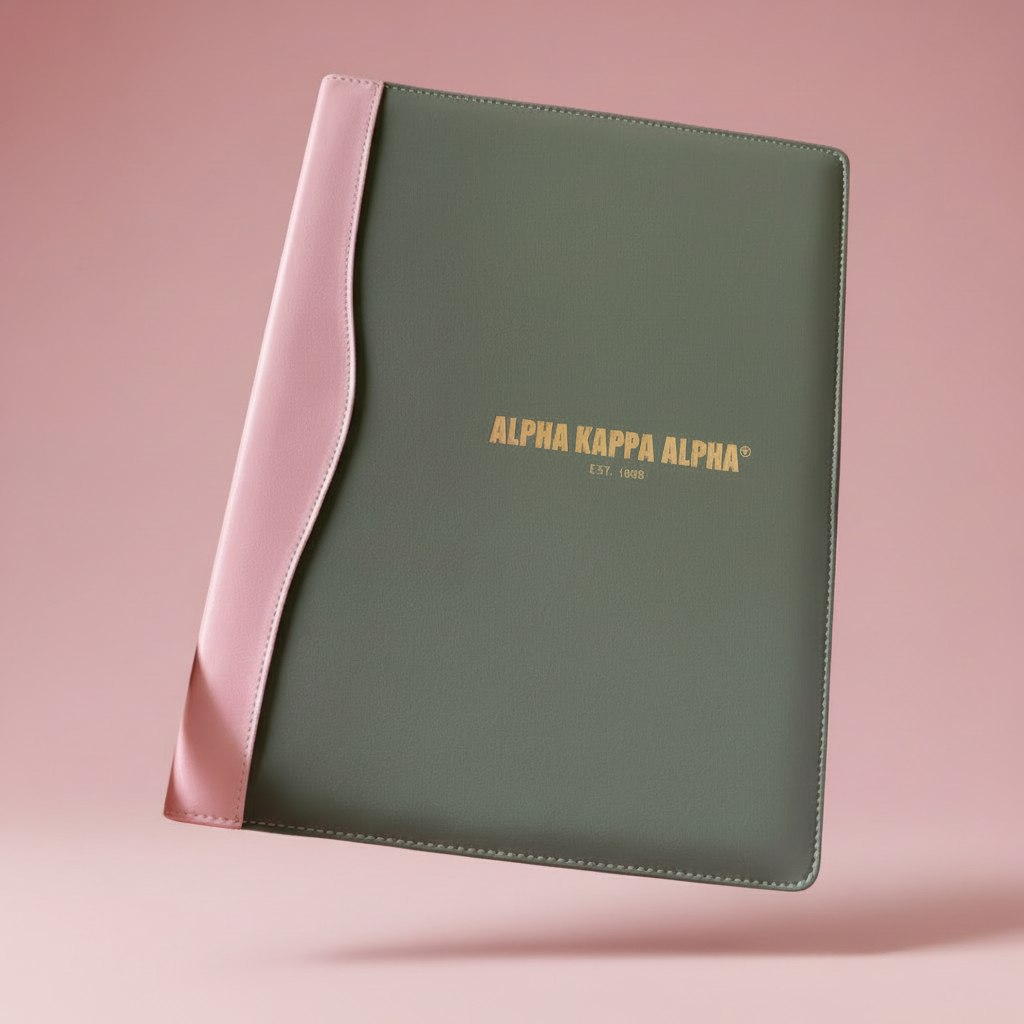 AKA Portfolio Folder – Olive Luxe Edition