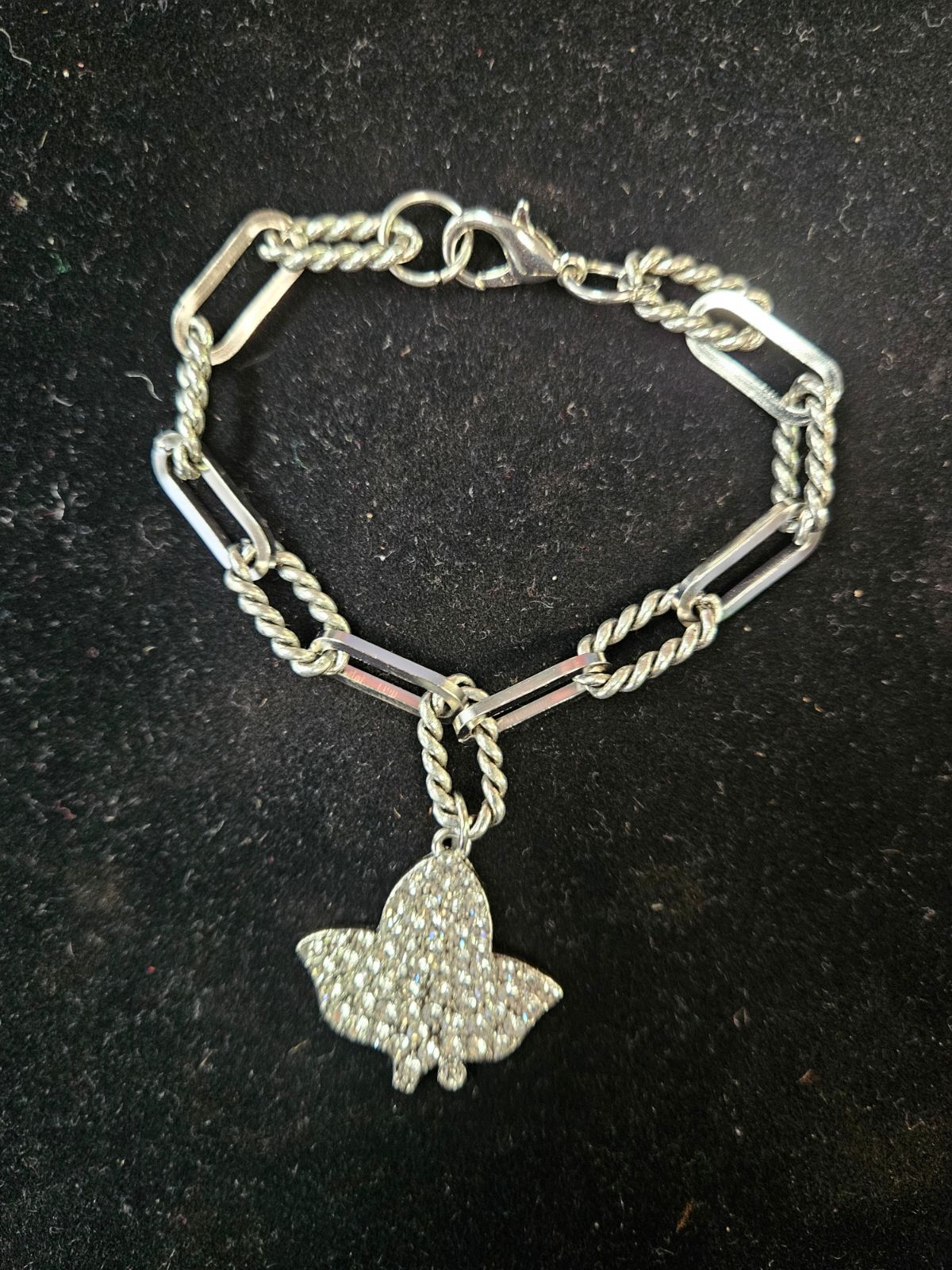 Ivy Rhinestone Chain Bracelet