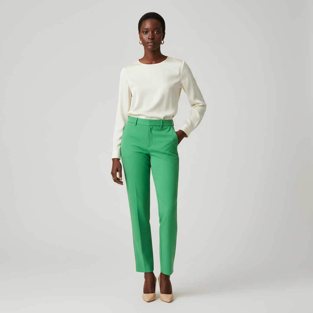 PRE-ORDER | Green Pants with No Seam