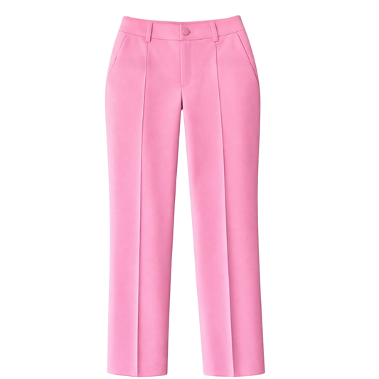 PRE-ORDER | Pink Pants with Seam (No Pockets)