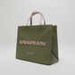 AKA Tote Bag – Olive Luxe Edition