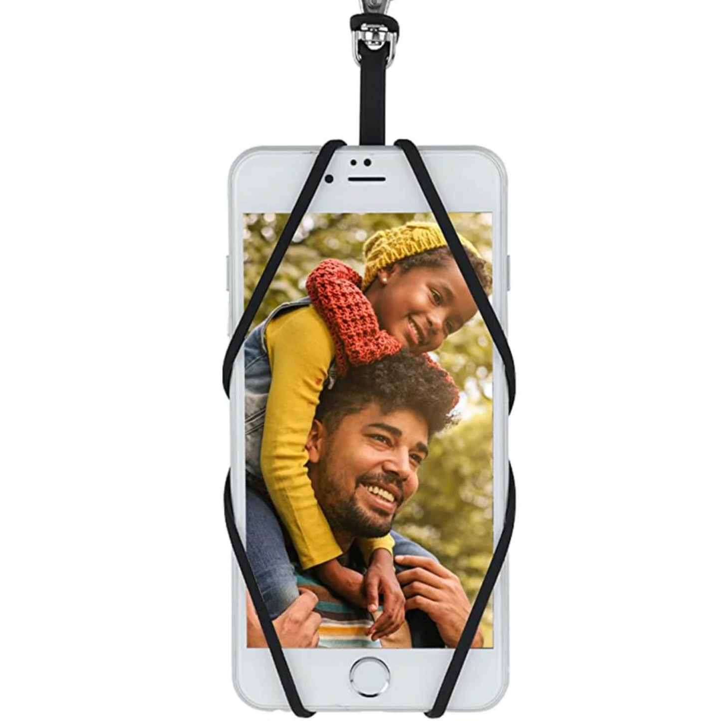 Phone Lanyard Holder with Card Pocket