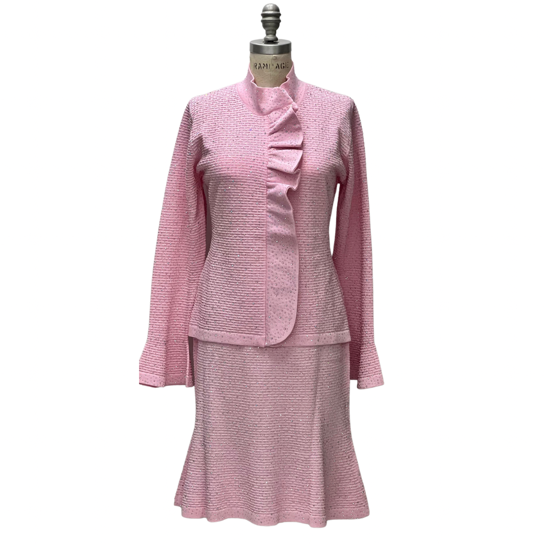 PRE-ORDER | Leadership Pink Bling Suit